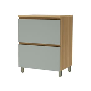 Balcão 1 Porta Basculante 1 Gaveta 70cm 100% MDF Rainha Nesher