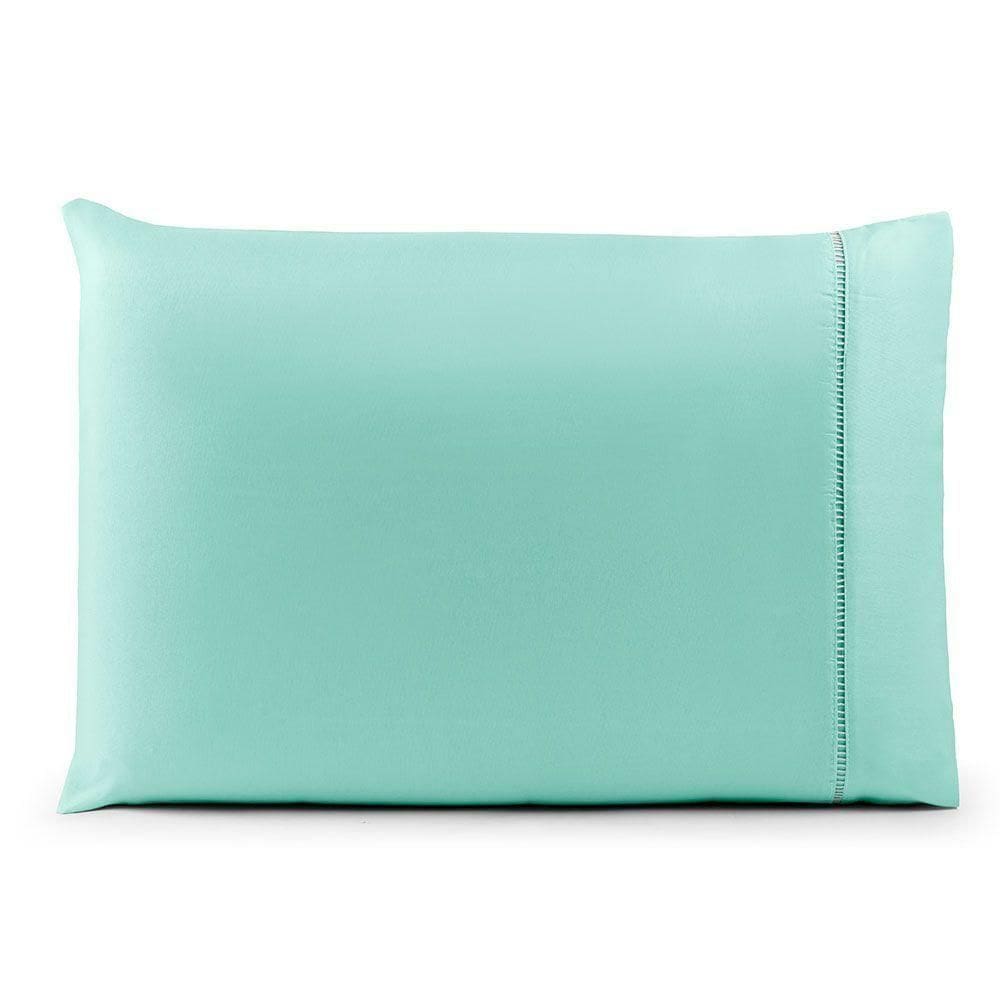 Fronha Avulsa 70cm X 50cm 1 Peça Laura Toque Percal 200 Fios 100% Poliéster - Verdetiffany