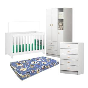 Berço colchão Cômod Guarda Ro Ditália BBI51 BB120 BB322 Cozy
