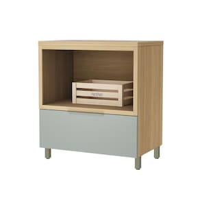 Balcão Forno 1 Gaveta Com Caixa Organizadora 80Cm 100% Mdf Marquesa Nesher