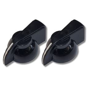 Kit 2 Knob Chicken Head Amplificador Pedal Abs Preto