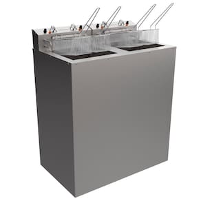Fritadeira Elétrica Água e Óleo Venâncio Duplo Gabinete Power 23 Litros 4 Cestos Pequenos 220V SFAO5DP-ID-38288