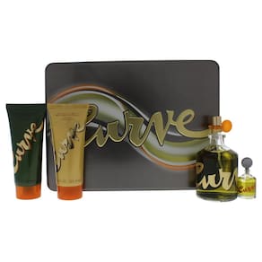 Conjunto de perfumes Liz Claiborne Curve para homens de 4 peças