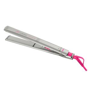 Prancha Alisadora New Lumina com Tourmaline Íon 37W Prata/Rosa Bivolt