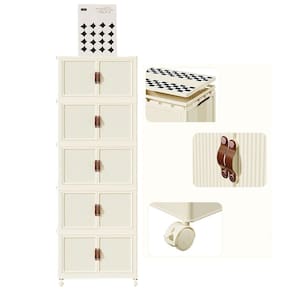 Armario Organizador Dobravel 5 Andares Empilhavel Organizaçao Roupa Objetos Decoraçao