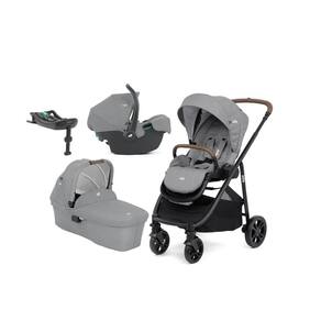 Conjunto Carrinho Joie Versatrax Pebble Trio c/ Base ISOFIX