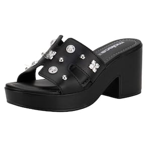 Tamanco Feminino Salto Grosso Moleca 5549105