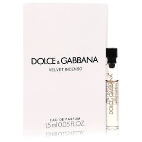 Frasco de água de perfume Dolce & Gabbana Velvet Incenso de 1,5 ml