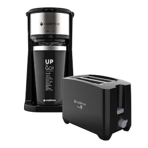 Kit Croc Cadence - Cafeteira To Go E Torradeira Croc 220V