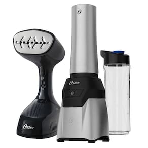 Kit Blender Power Inox E Passadeira A Vapor Oster 220V