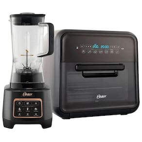 Kit Liquidificador Profissional Xtreme E Fritadeira Super Fryer Oster 10L 110V