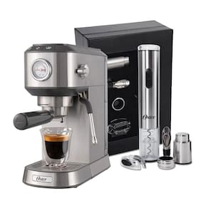 Kit Cafeteira Espresso Compacta E Kit Vinho Oster 220V