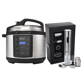 Kit Panela De Pressão Elétrica E Kit Vinho Oster 220V