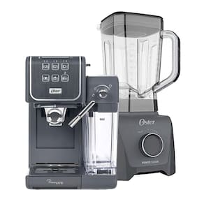 Kit Cafeteira Primalatte Touch E Liquidificador 1100 Oster 220V