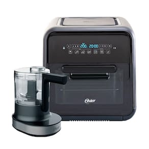 Kit Fritadeira Super Fryer E Processador De Alimentos Oster Up & Down 220V