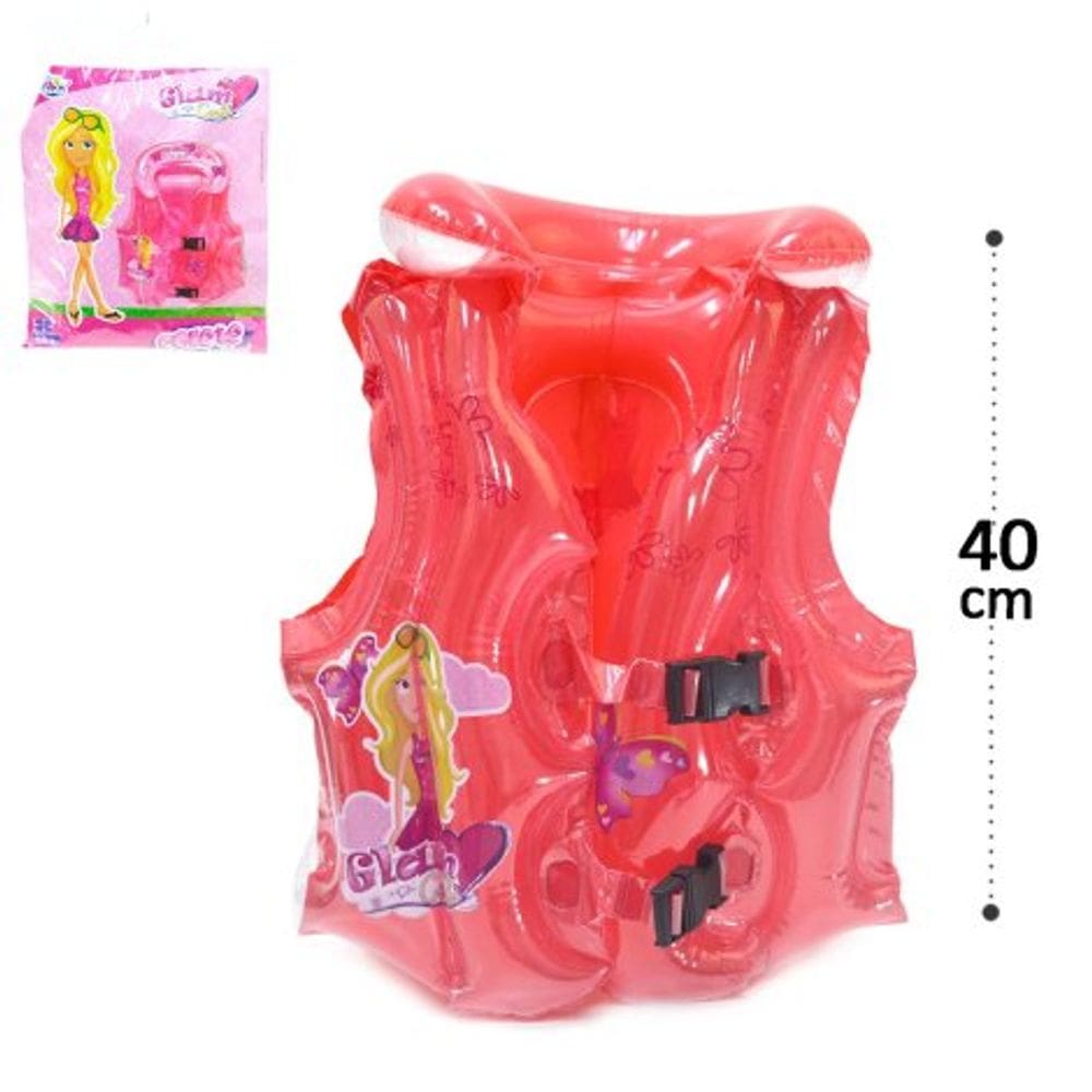 Colete Inflavel 40cm com Cinto Glam Girls