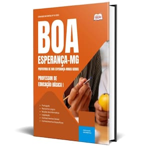 Apostila Prefeitura Boa Esperança Mg 2025 Professor Educação