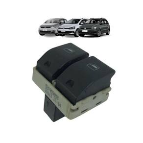 Botão Duplo Vidro Elétrico Vw Fox Crossfox Gol 5Z0959858