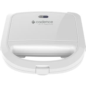 Sanduicheira Elétrica Cadence Toast & Grill Branca 220V
