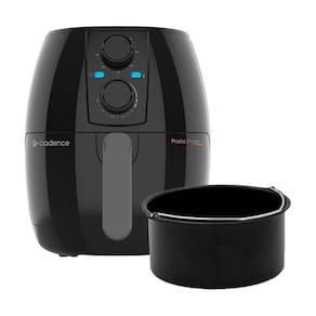 Kit Fritadeira Cadence 3L Pratic Fryer Com Forma De Assar 110V