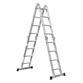 Escada Multifuncional 4X4 Com Plataforma 16 Degraus Mor