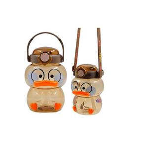 Squeeze Patinho com Tampa 1100ml N239533-4 Marrom - Quanhe