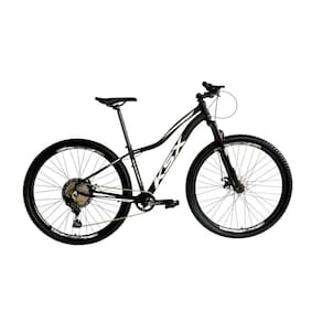 Bicicleta Aro 29 Ksx Sd7 Feminina 12v Garfo Com Trava K7 11/50 Freios Hidráulicos Kit 1x12 - Preto/branco Tam. 15