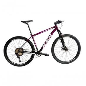 Bicicleta Aro 29 Ksx Sd7 12v Garfo Com Trava K7 11/50 Freios Hidráulicos Kit 1x12 - Preto/roxo Tam. 21