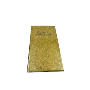 Agenda Permanente 80 Folhas Dourado N240264-0 - Quanhe