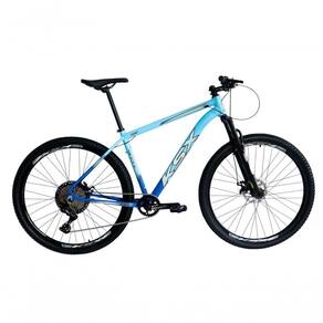 Bicicleta Aro 29 Ksx Sd7 12v Garfo Com Trava K7 11/50 Freios Hidráulicos Kit 1x12 Azul/azul Tam. 17