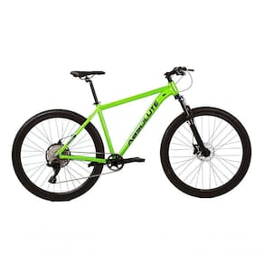 Bicicleta Aro 29 Absolute Nero 5 Aluminio 12v Garfo Com Trava K7 Freios Hidráulicos Kit 1x12 - Verde Tam.19