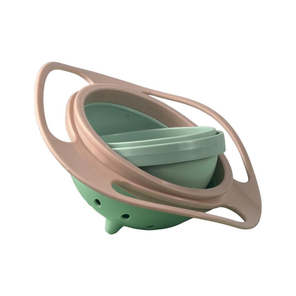 Prato Mágico Infantil Bebê Giratório 360º Alimento Não Cai