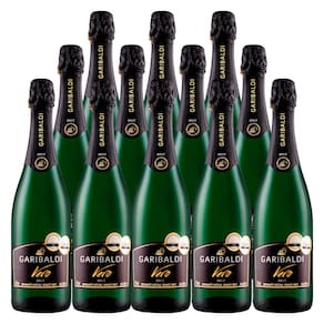 Espumante Garibaldi Vero Branco Brut 750ml 12 Unidades