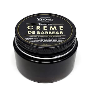 Creme de Barbear Viking Tradition Sândalo 90g