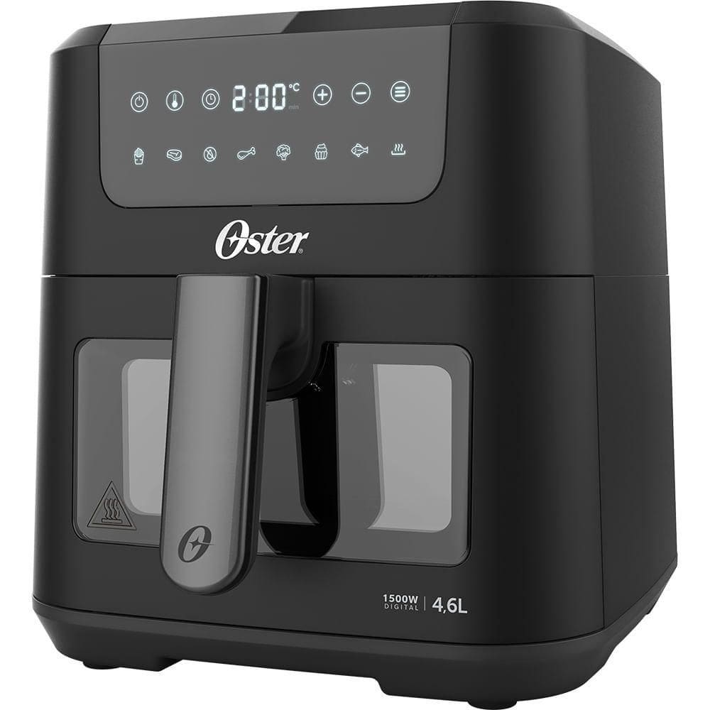 Fritadeira Oster Digital Clear 4,6L Com Visor Transparente 110V