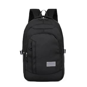 Mochila Grande Reforçada Impermeável Para Notebook 15.6 Faculdade Escola Passeio Feminina Masculina Preto Unissex