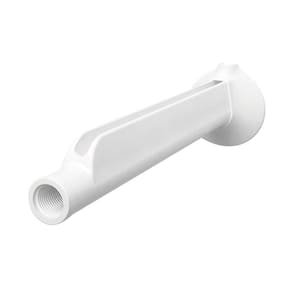 Super Cano Fame para Duchas e Chuveiros 30cm Branco