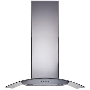 Coifa De Ilha Cadence Gourmet Vidro Curvo 90cm 220V