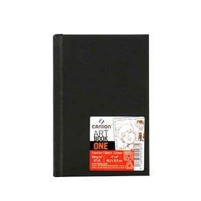 Bloco Sketchbook Canson One 98fls 100g/m2 A5 14,8cmx21cm