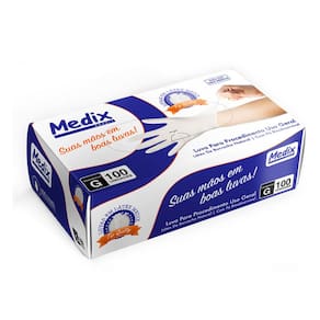 Luva Procedimento Látex Natural - Tamanho M