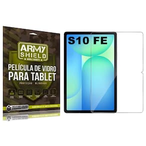 Película de Vidro 3D Para Tablet Galaxy Tab S10 Fe 10,9 - Armyshield