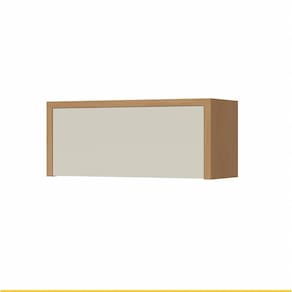 Armario Geladeira Condessa 1 Porta Basculante 80cm 100 MDF CRF-CRG Nesher
