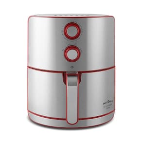Fritadeira Elétrica Britânia Air Fryer 4,6L BFR46VI Vermelha / Inox