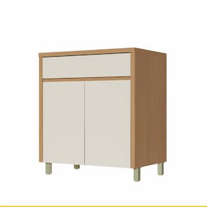 Balcao Condessa 2 Portas 1 Gaveta 80cm 100 MDF CRV-CRG Nesher