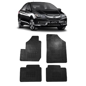 Tapete Borracha Honda City 2015 Até 2020 4 Peças