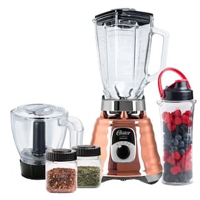Kit Oster New Osterizer Liquidificador E Acessórios Cobre 110V