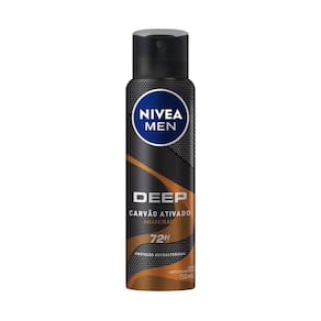 Desodorante Nivea Men Deep Amadeirado Aerosol Antitranspirante 48h 150ml