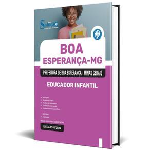 Apostila Prefeitura Boa Esperança Mg 2025 Educador Infantil