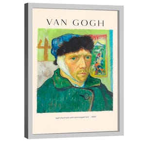 Quadro Decorativo Vang Gogh Self Portrait With Bandaged Ear