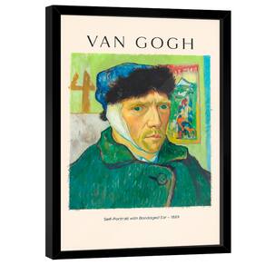 Quadro Decorativo Vang Gogh Self Portrait With Bandaged Ear